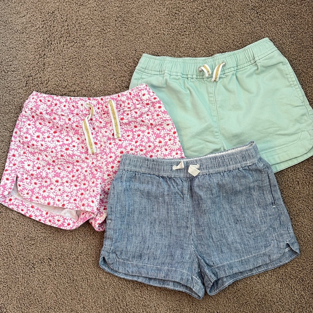 J.Crew girls shorts, size 8